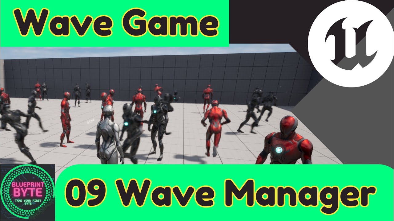 Wave Management --Wave Game Framework Unreal Engine Blueprint Only Tutorial