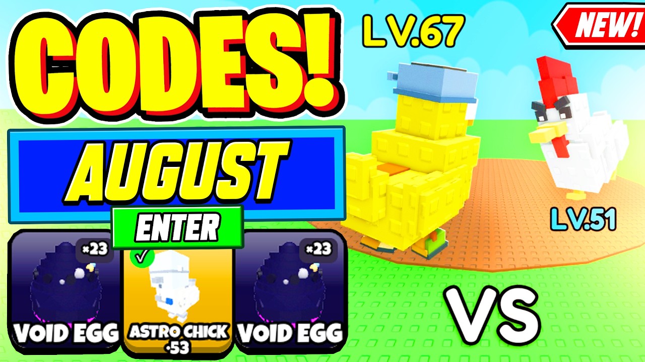 ⚠️Новые⚠️ ВСЕ РАБОЧИЕ КОДЫ для Grow a Chicken Fighter, август 2026 &mdash; Roblox Grow a Chicken Fighter