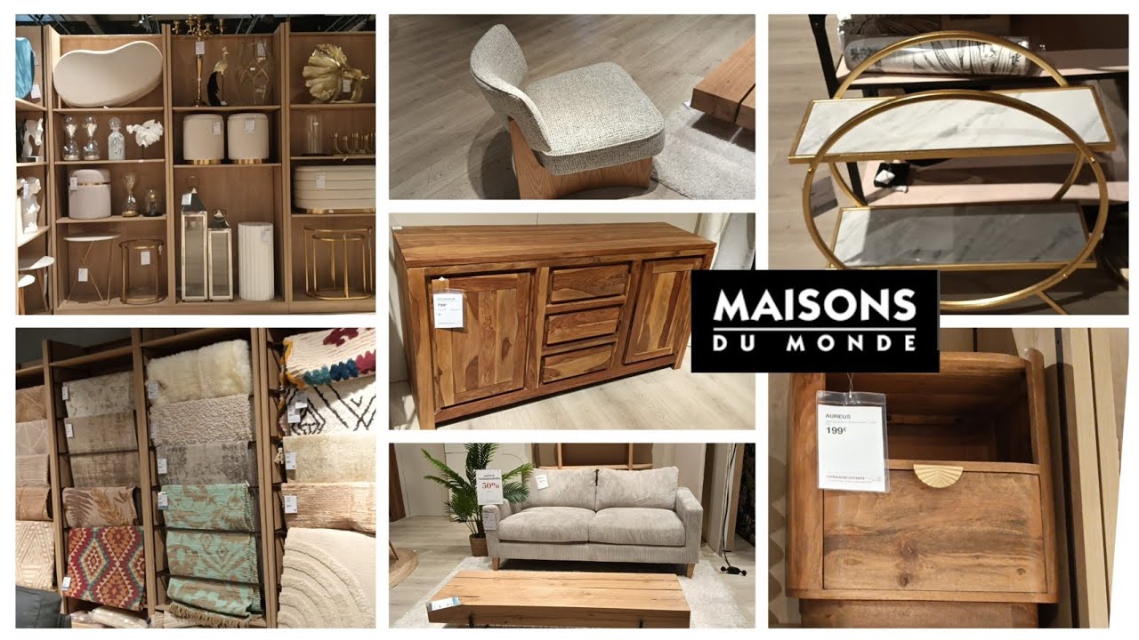 MAISONS DU MONDE NOUVEAUTÉS MEUBLES ET DÉCORATION /TODO PARA TU CASA