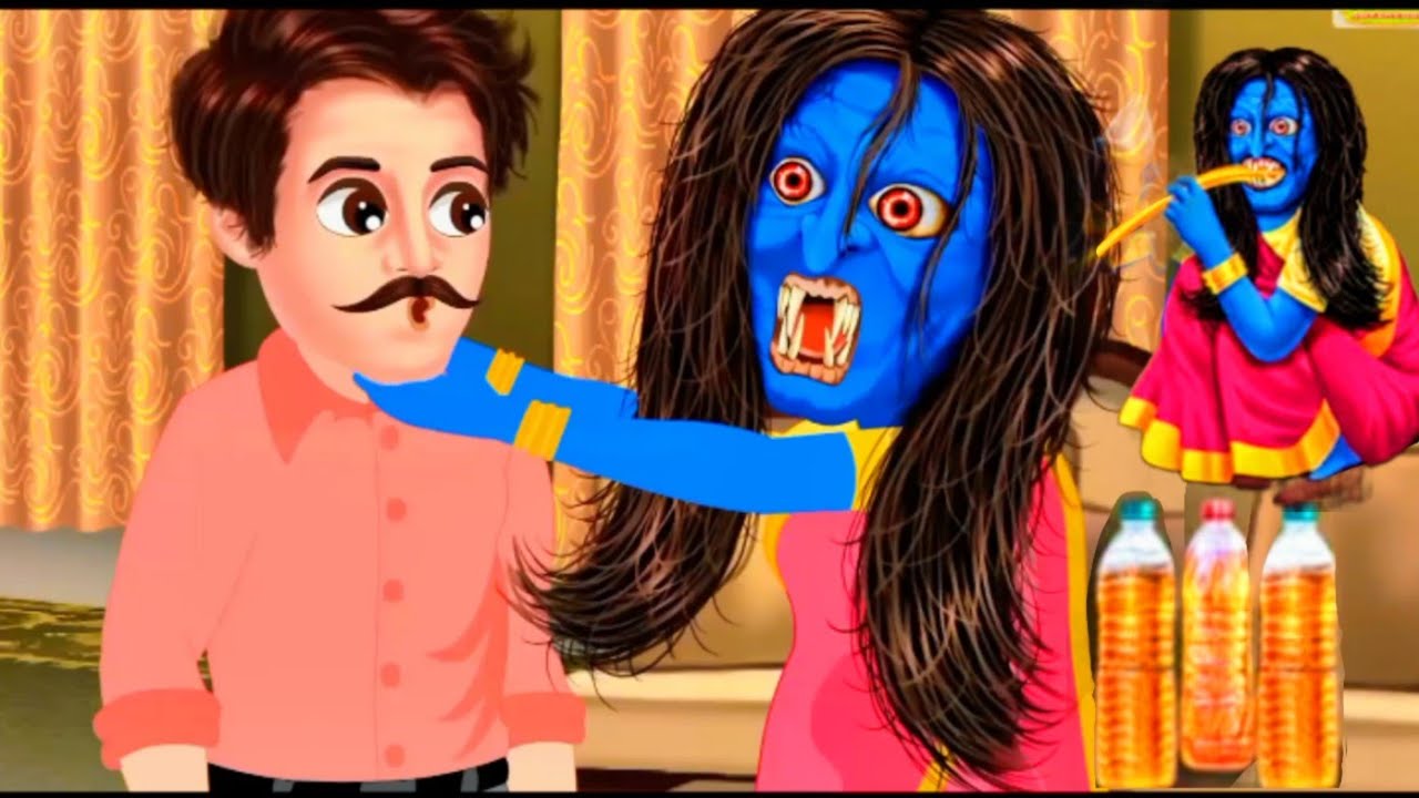 Female  Petrol Thief| Witch Horror Story| |Hindi Story Chudail ki Kahanyia