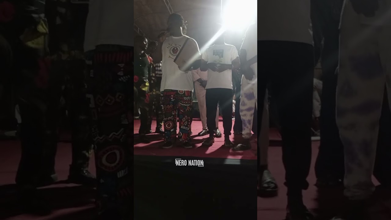 Mr Nero Presenting Award to His Boss LEXY M