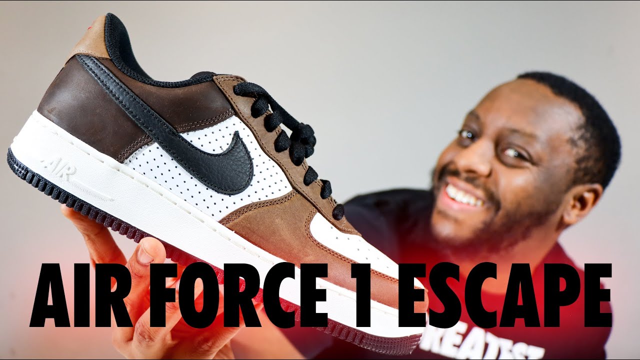 Nike Air Force 1 Escape 2025 White Black Bison On Foot Review QuickSchopes 781 Schopes HJ4323 100