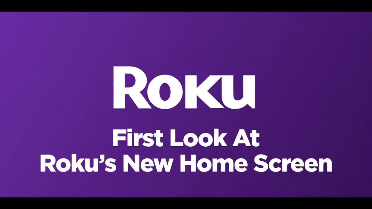 Представляем вашему вниманию первый взгляд на новый домашний экран Roku.