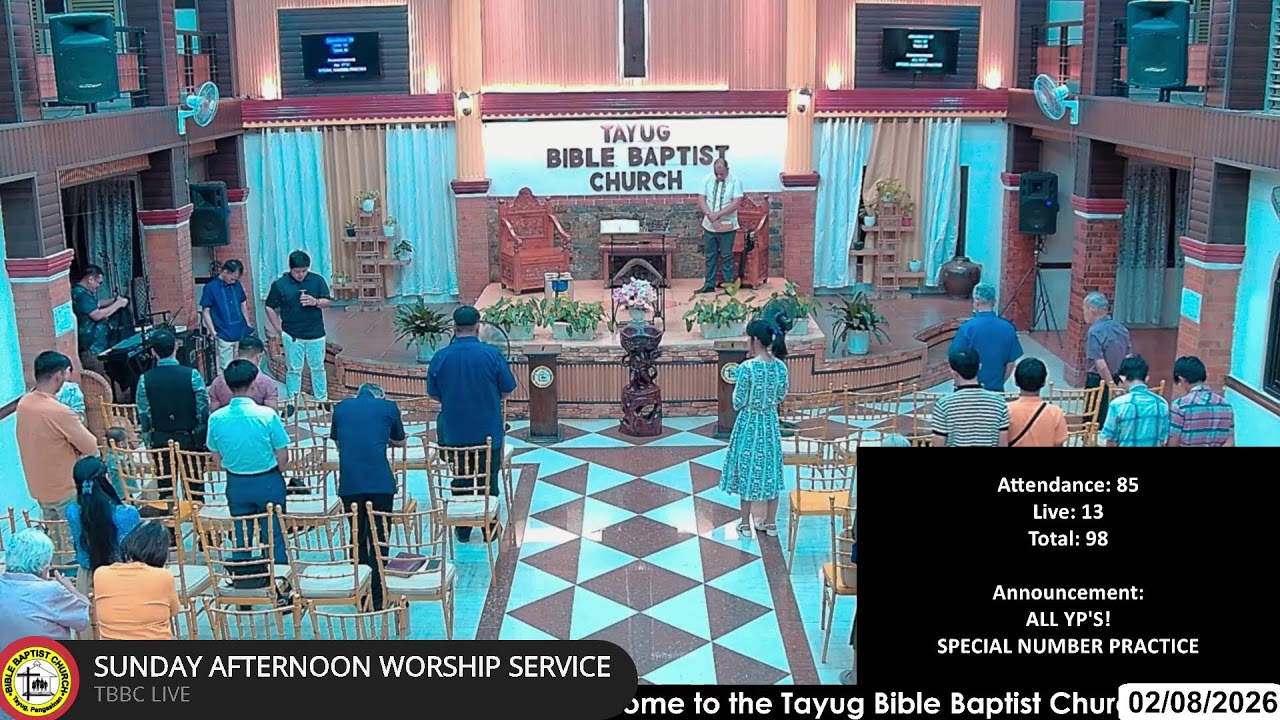 Tayug Bible Baptist Church Livestream | Multimedia Ministry
