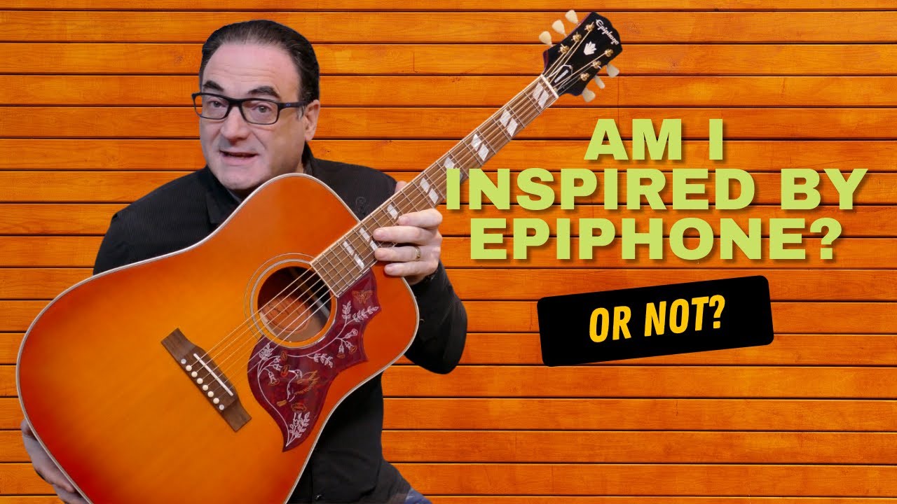 Не покупайте гитару Epiphone Hummingbird, вдохновленную Gibson, пока не посмотрите это.