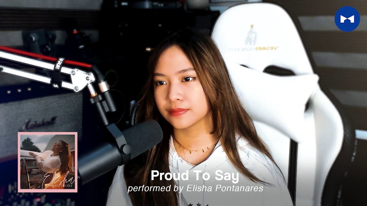 Elisha Pontanares - Proud To Say (Performance Video) | KDR Music House