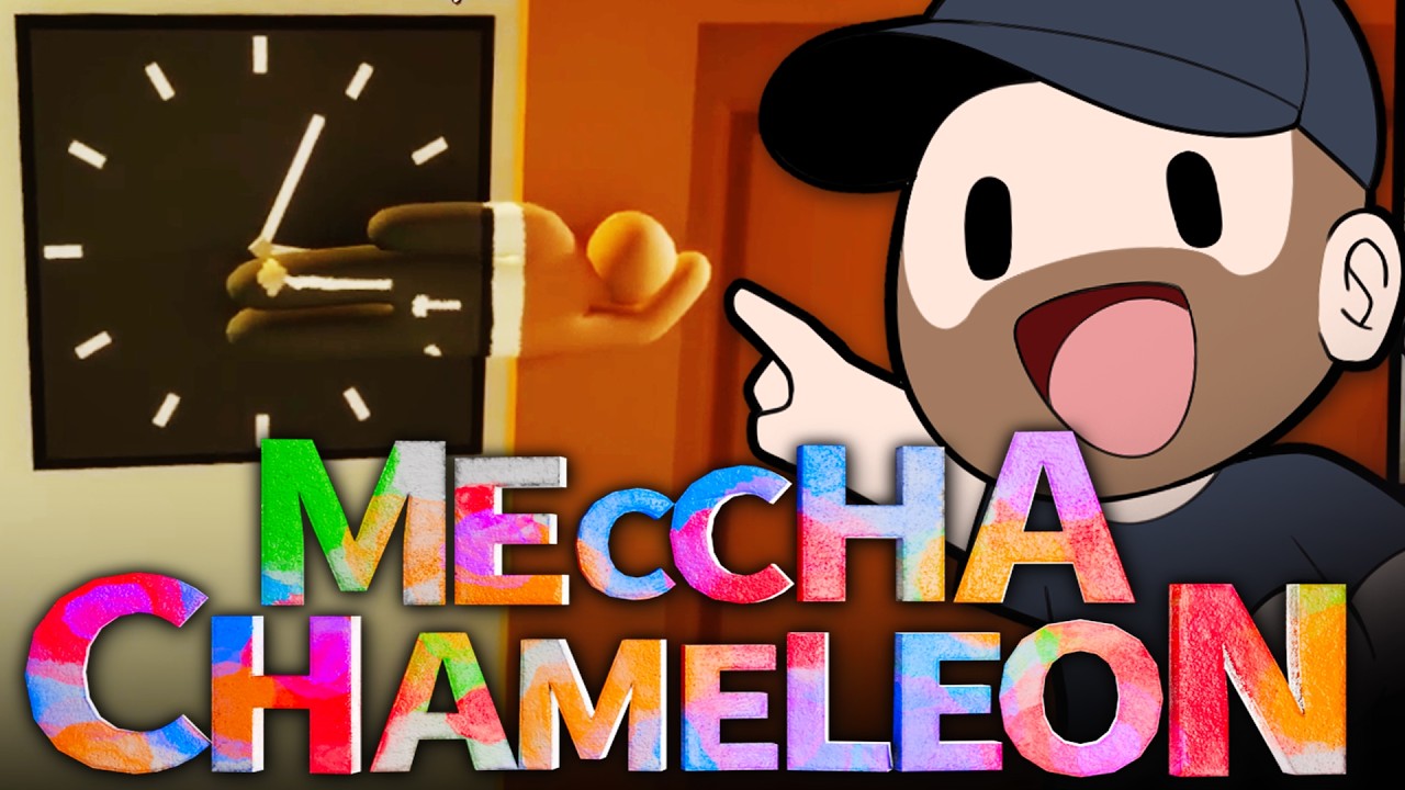Funny Hide and Seek Painting Game - Meccha Chameleon!
