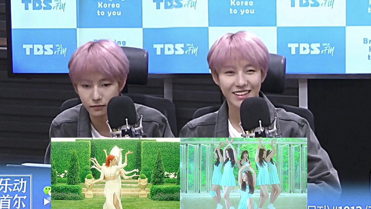 (Full) 200714 NCT Renjun reaction to GFriend 'Apple' and 'Me gustas tu' (MV) and Talk about GFriends