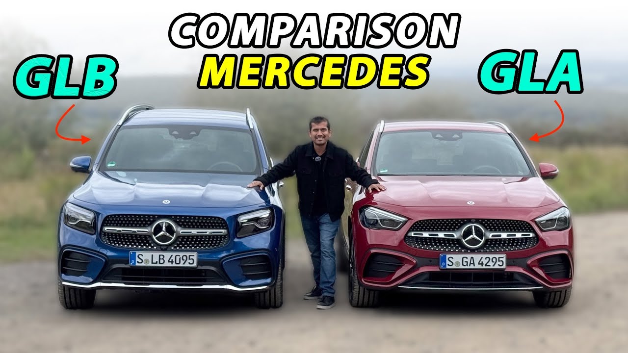 Updated Mercedes GLA vs GLB comparison REVIEW - which compact SUV to choose?