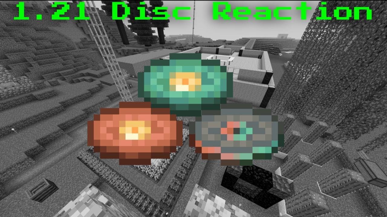 Minecraft Music DIsc REACTION (1.21 discs) (creator, precipice, creator music box)
