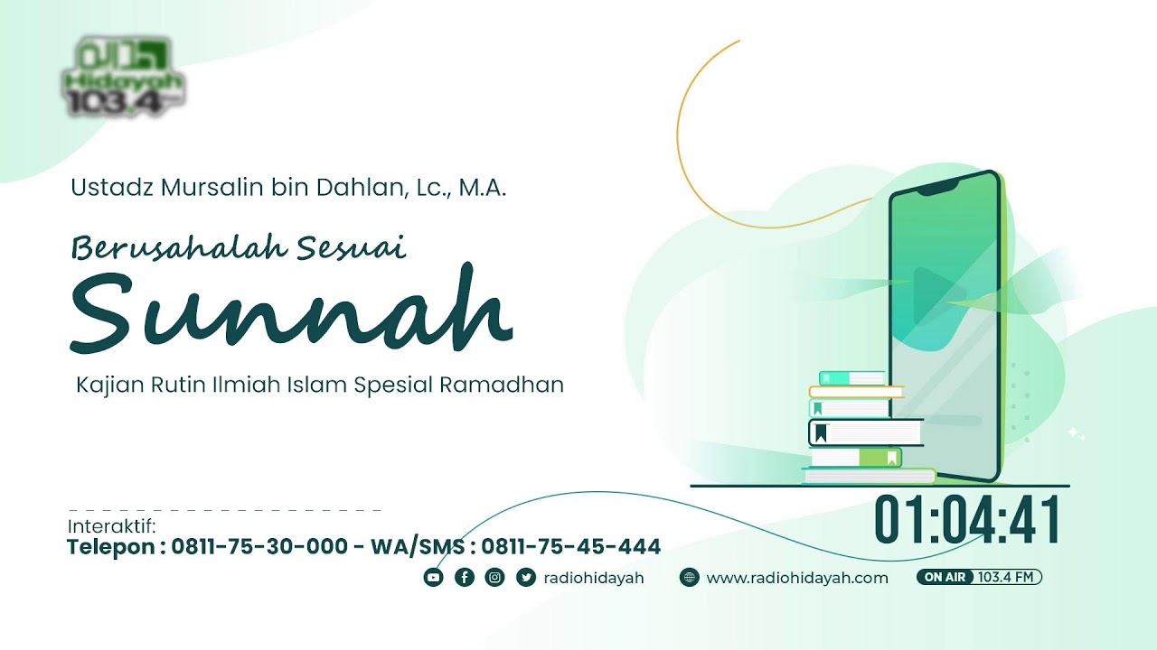 001. Ustadz Mursalin bin Dahlan, Lc., M.A. -  Berusahalah Sesuai Sunnah