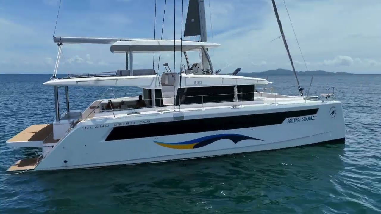 Island Spirit 525e Hybrid-Electric Catamaran: The Future of Electric Yachting | Full Explainer