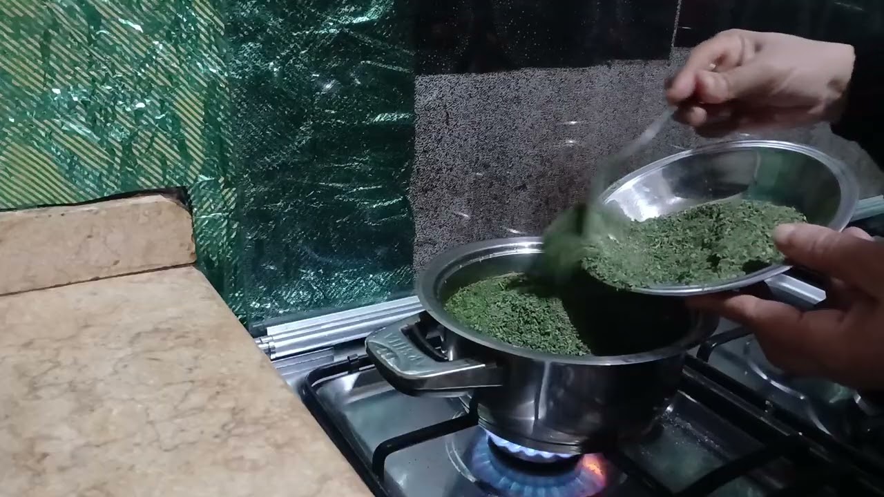 أحلى طريقه ملوخية ناشفه🌹🪷🌹🌹