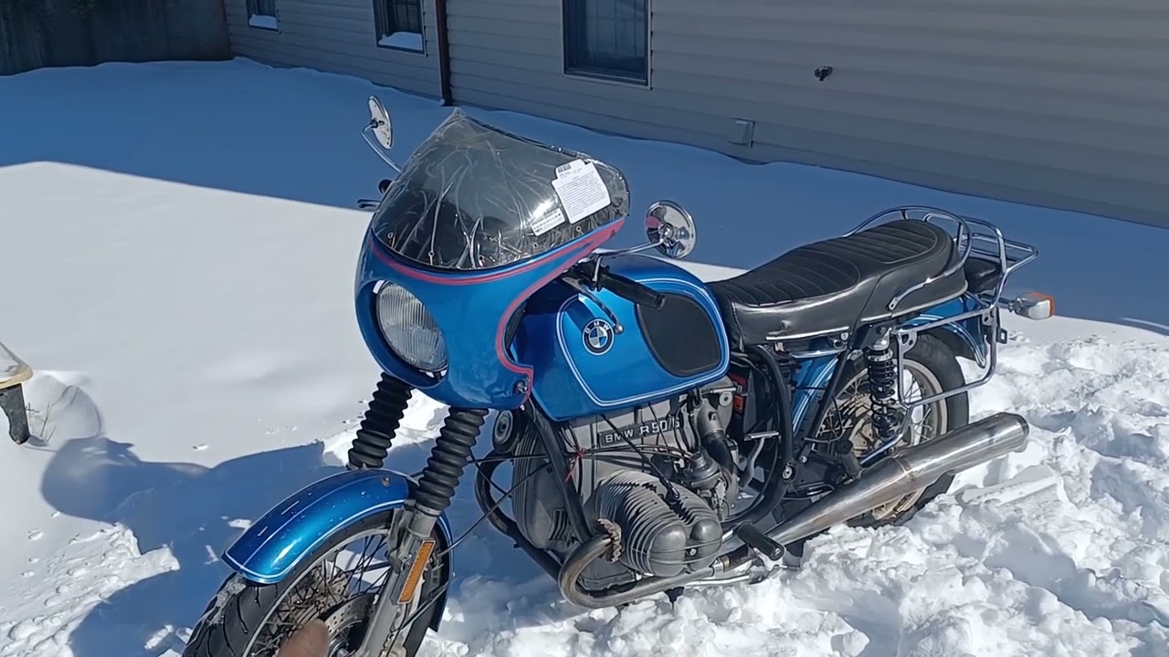 1974 BMW R90/6 Vintage Motorcycle Rebuild Recap & First Start