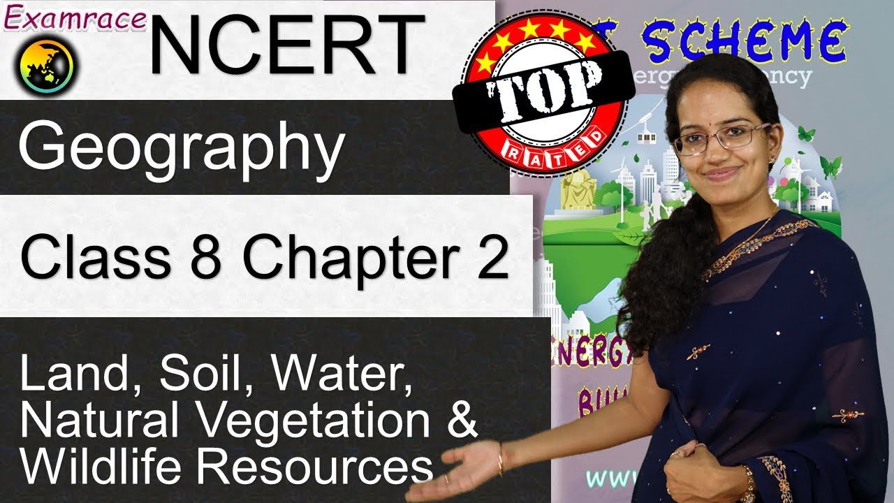 NCERT Class 8 Geography Chapter 2: Land, Soil, Water, Natural Vegetation & Wildlife Resources