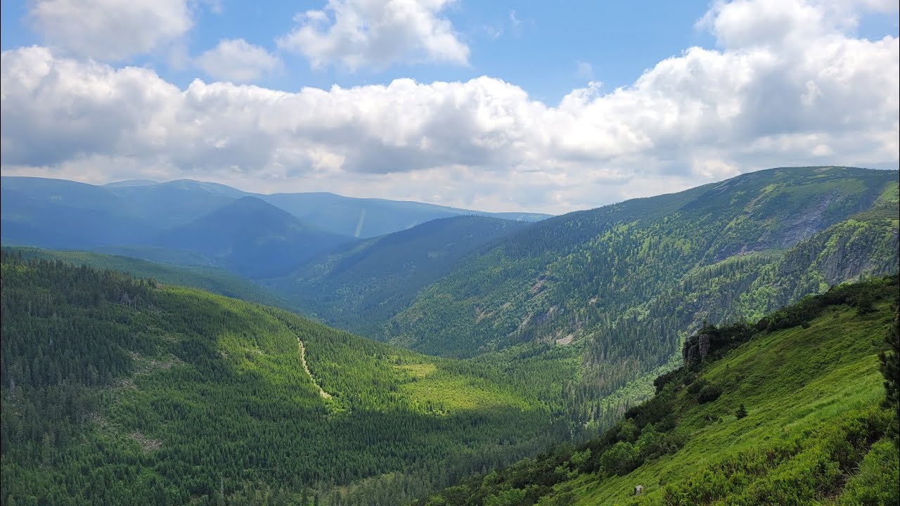 Z wodospadu Kamieńczyka🇵🇱 na wodospad Panczawy🇨🇿• Spacer w chmurach 🏞⛰️🏞
