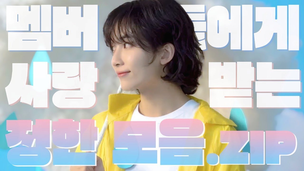 [세븐틴] 멤버들에게 사랑(챙김)받는 정한 모음.ZIP