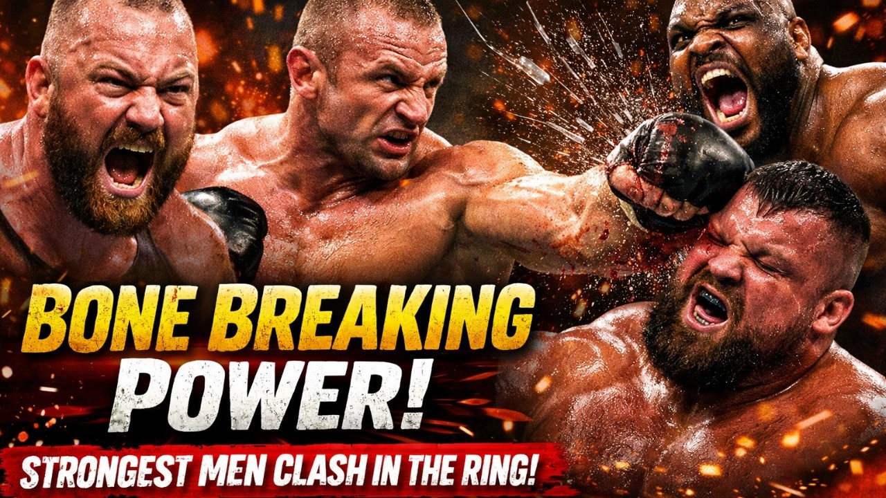 Bone Breaking Power! When the STRONGEST MEN Clash in the Ring