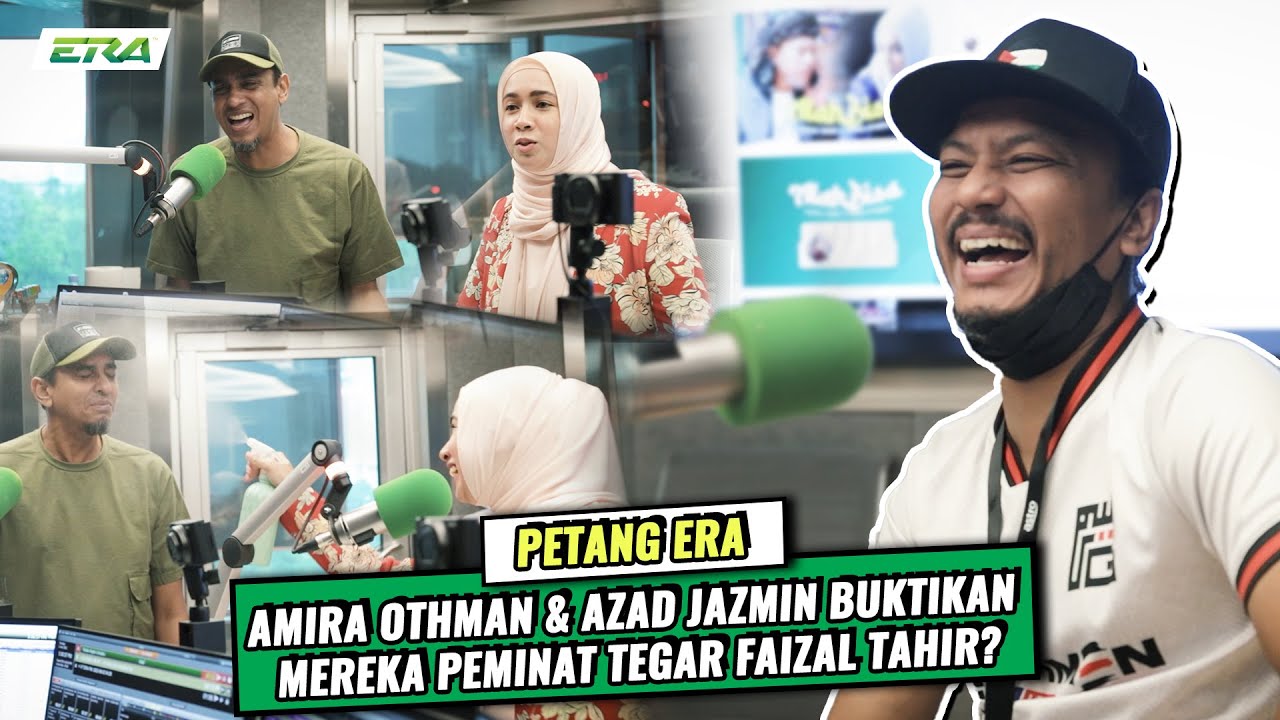 Amira Othman & Azad Jazmin Buktikan Mereka Peminat Tegar Faizal Tahir? | Petang ERA