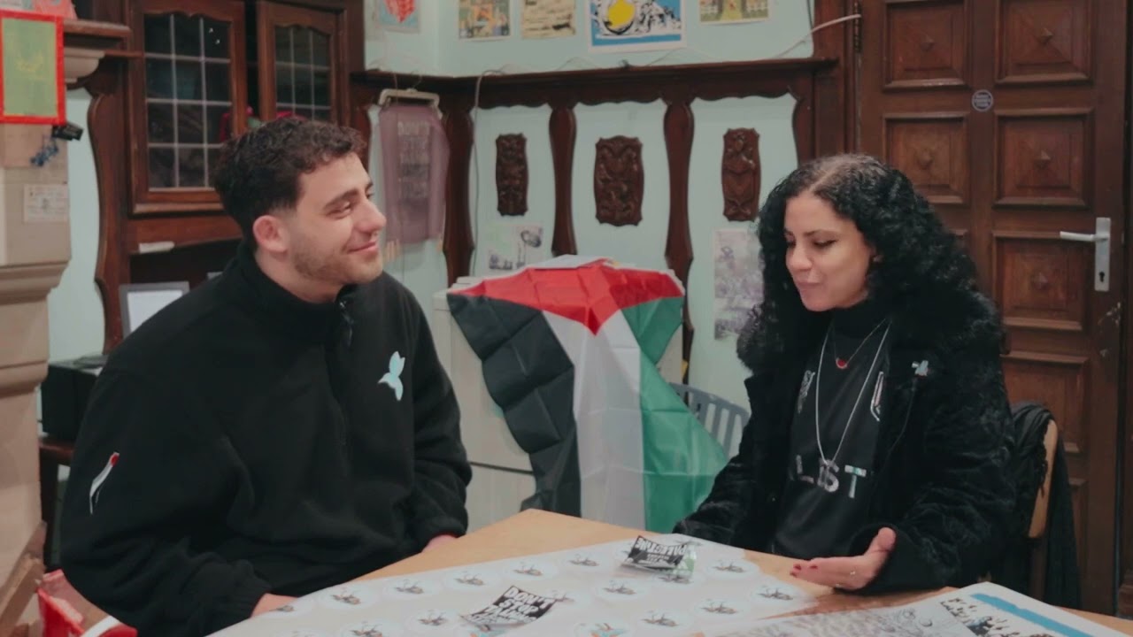Emel Mathlouthi at Together for Palestine with the Gaza Sunbirds