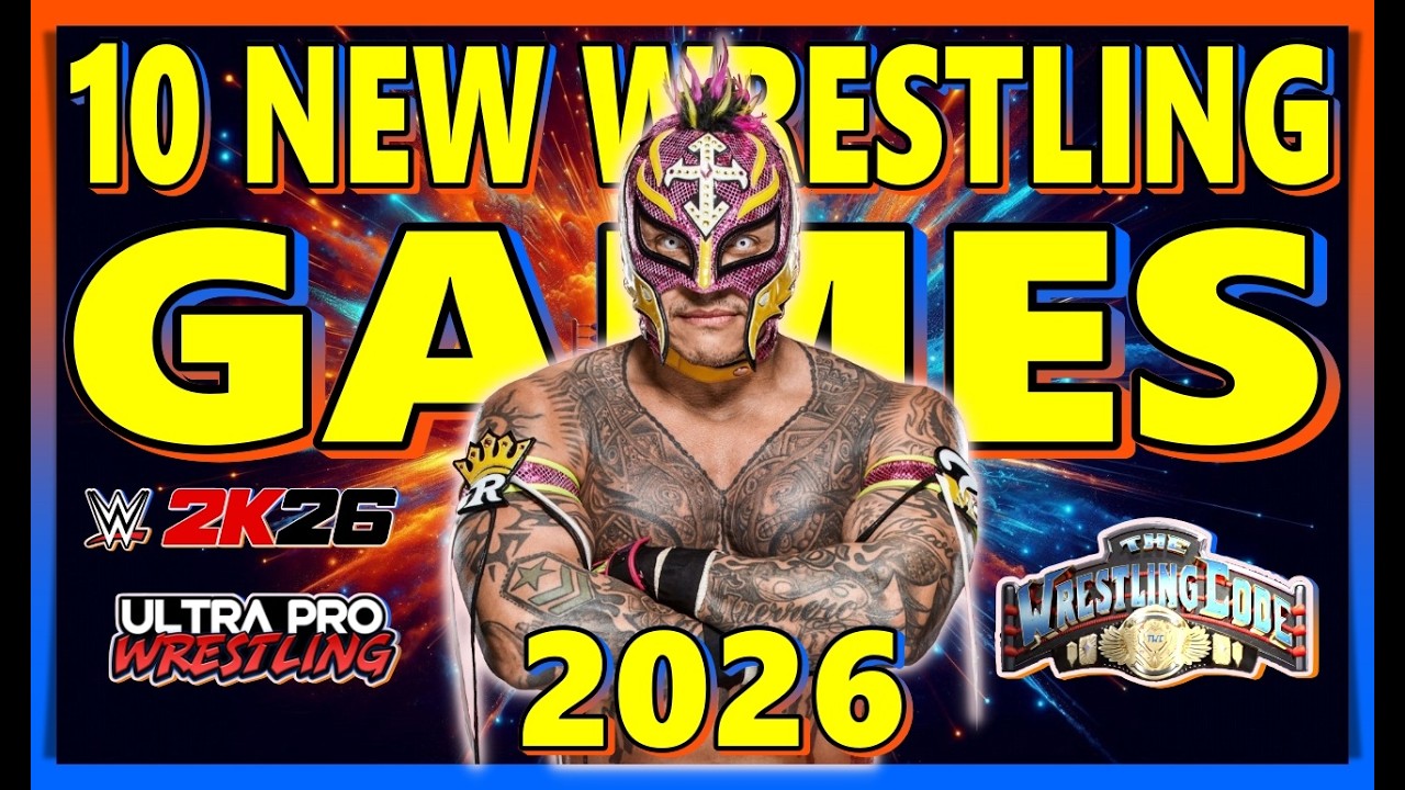 WWE 2K26 Is NOT The only Wrestling Game in 2026? 10 NEW Games Incoming!