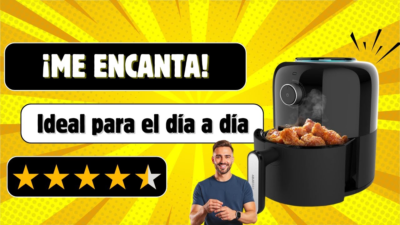 🔥 Cecofry Pixel 2500: la freidora compacta de 2,5 L por solo 34.90 € 🍟💰