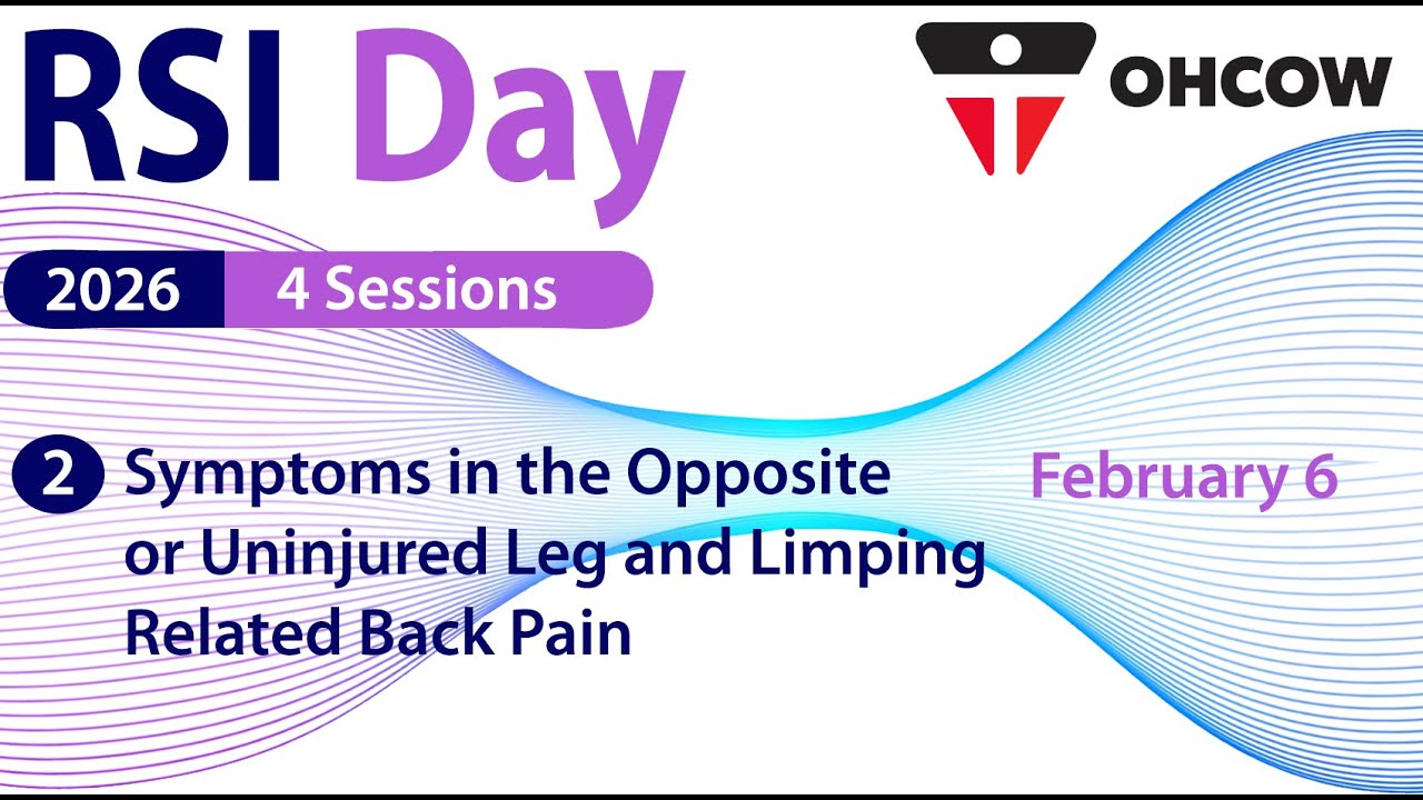 RSI Day 2026 Week1 Part2 Symptoms in the Opposite or Uninjured Leg and Limping Related Back Pain Sec