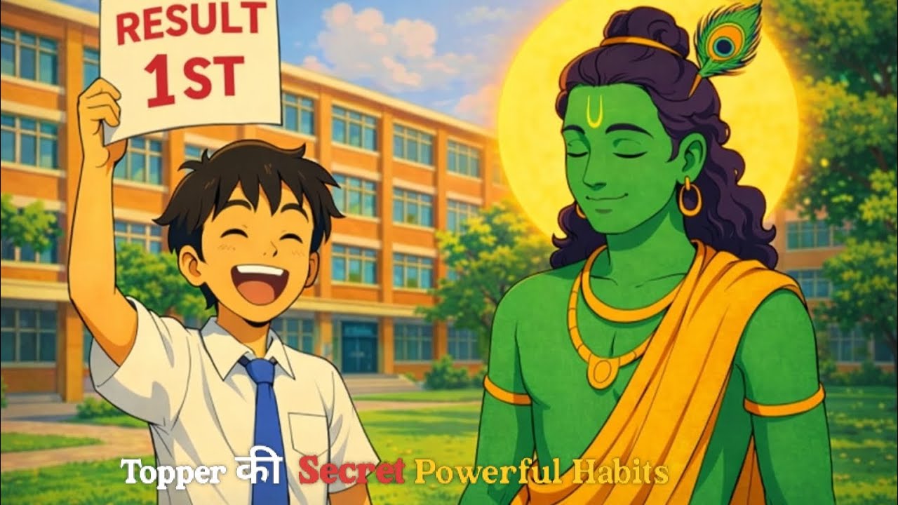 Topper’s Daily Secret Habits Finally Revealed! #krishnawisdom