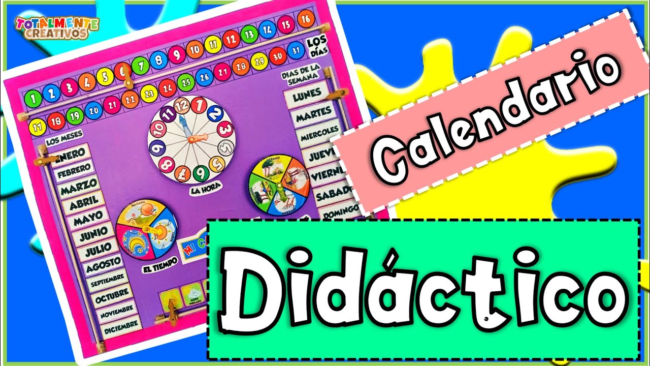 Episodio 1: ¿Cómo Hacer Un Calendario Didáctico?-Totalmente Creativos