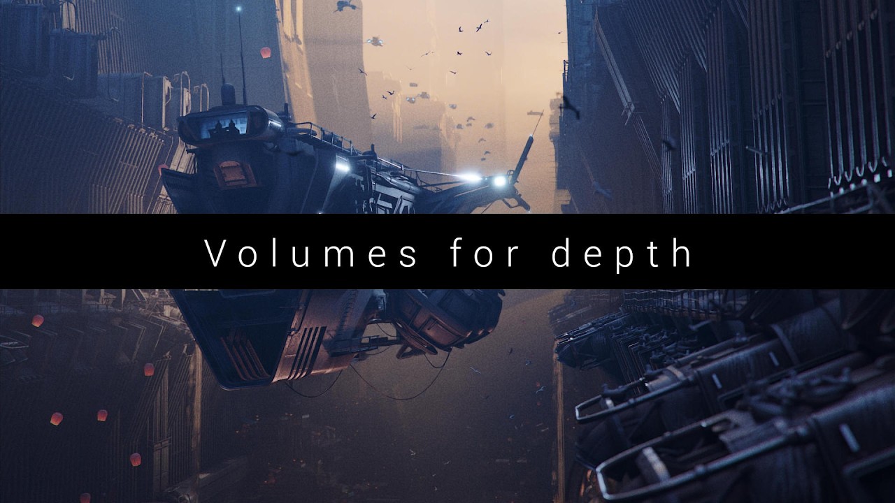 How to use volumes to add depth - Quick Blender Tutorial