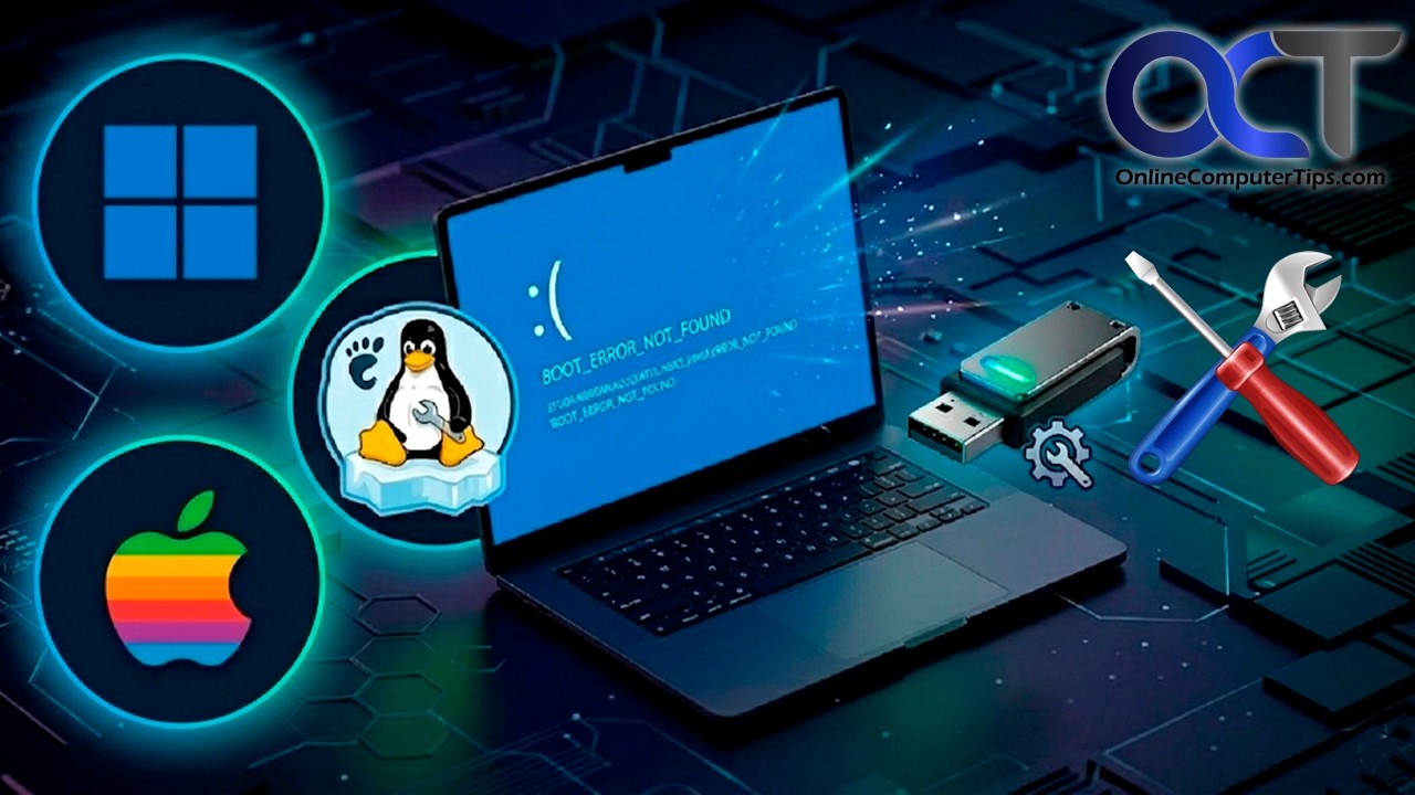 Один USB-накопитель для решения всех проблем: восстановление Windows и Linux с помощью AiO System...