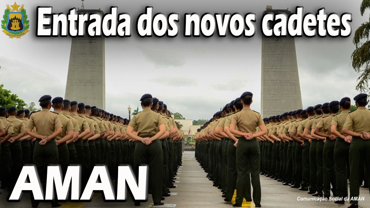 Entrada dos novos cadetes 2021