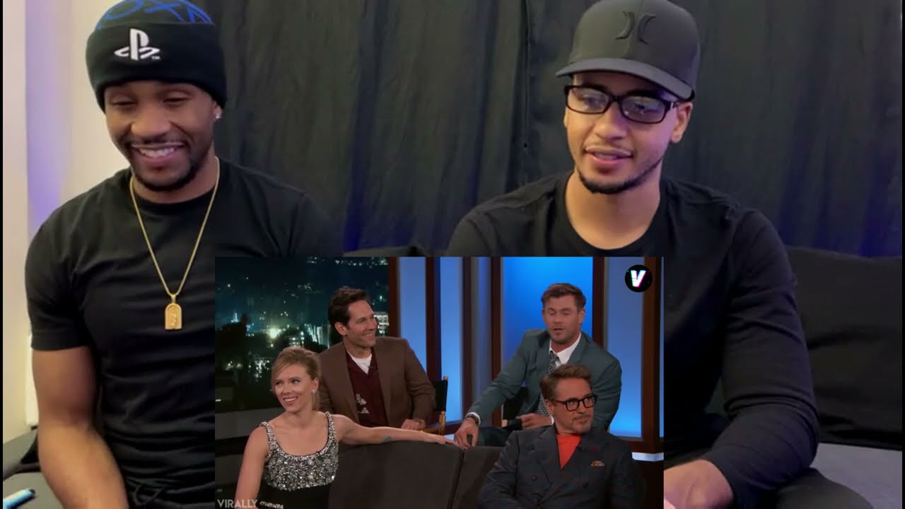 Avengers cast roast each other(REACTION)