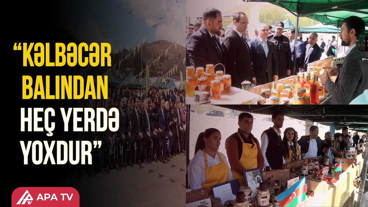 Kəlbəcərdə bal festivalı keçirilib – APA TV