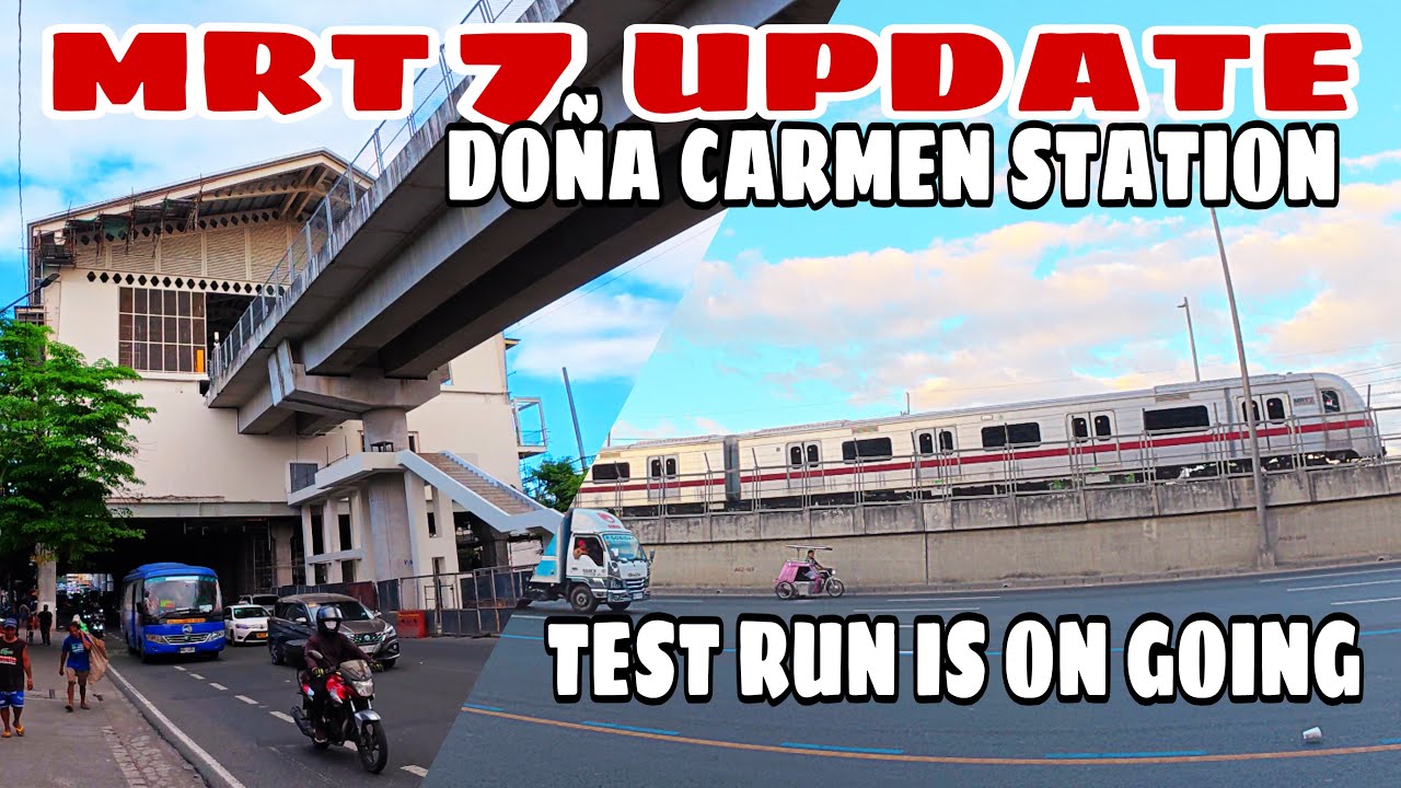 HALA ITO NA NGAYON ANG DOÑA CARMEN STATION, COMMONWEALTH AVENUE FAIRVIEW QUEZON CITY. MRT 7 UPDATE!