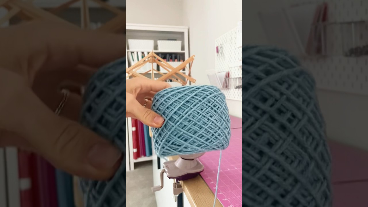 Using a ball winder & swift make the process of winding skeins of yarn so easy, fast, and fun!