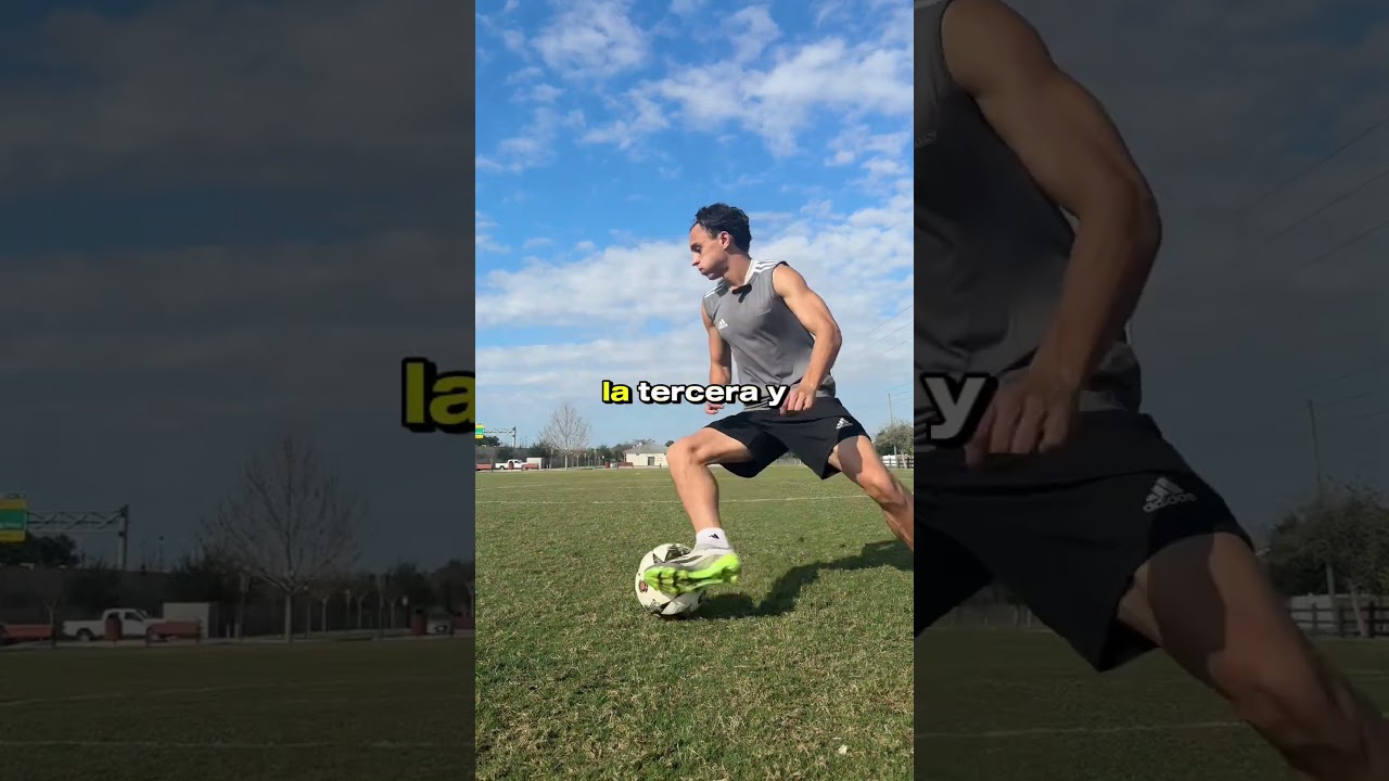 3 Fintas Corporales para romper cinturas⚽️⚡️ #futbol #futbolistas #soccer