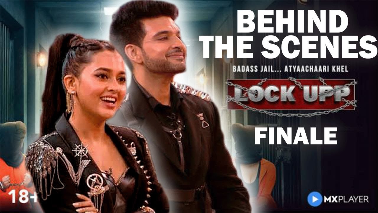 Behind the Scenes of Lockup Finale @Tejasswi Prakash@Karan Kundrra