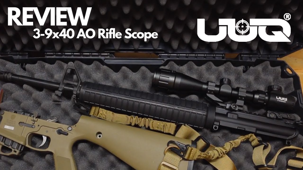 UUQ 3-9x40 AO Rifle Scope