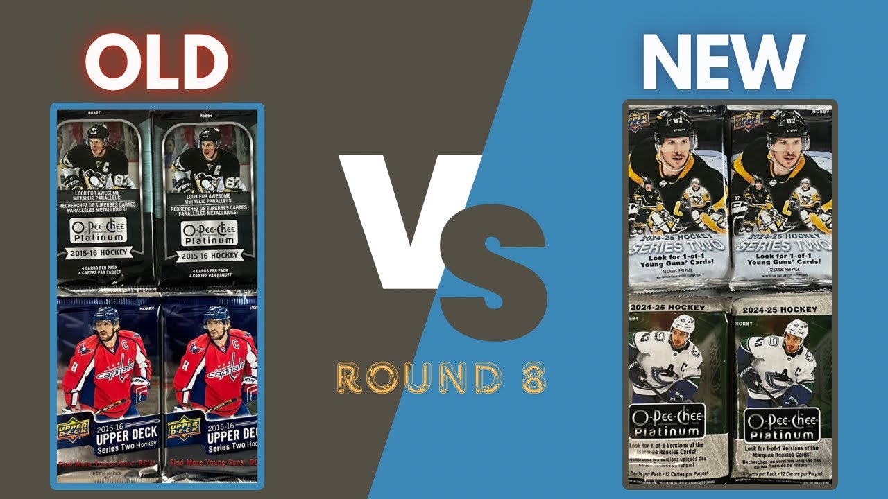 Pixels Again? Older vs. Newer Hockey Packs Round 8!