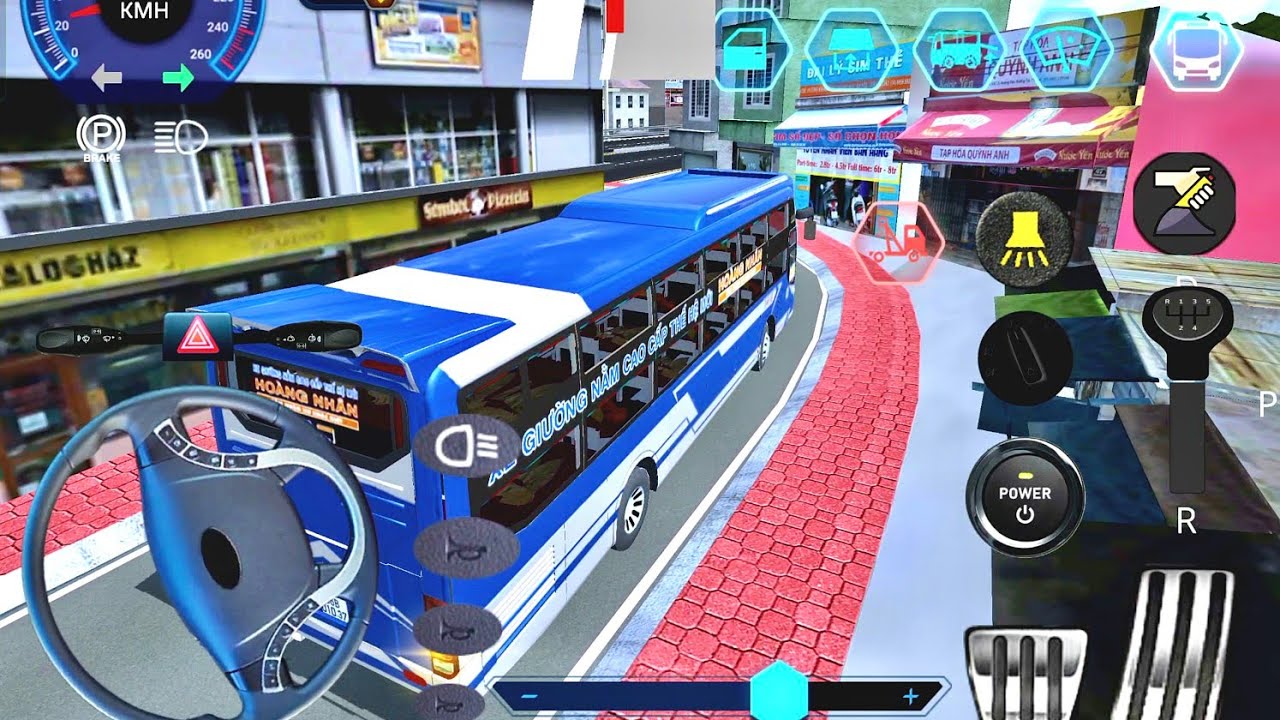 Bus Simulator Vietnam: Driving a Luxury Sleeper Bus Through Narrow City Markets! 🇻🇳🚌