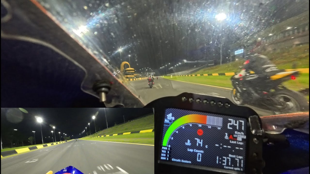 19 Sept 2025: Tracknight fun, 3rd session - Yamaha R1M YEC