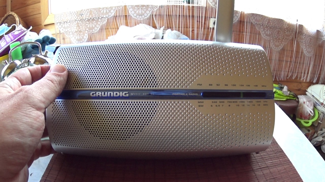 Коротковолновый прием на Грюндиге Grundig Music Boy 50 RP 5200
