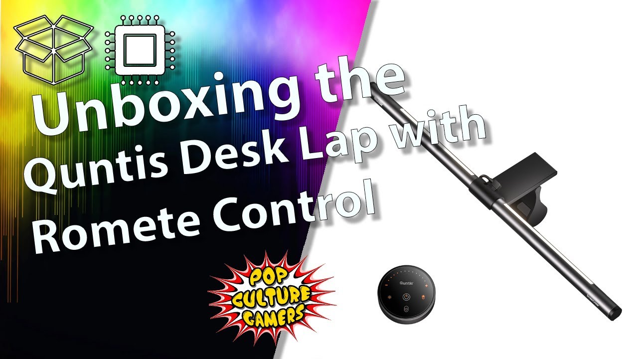 Unboxing the Future of Desk Lighting | Quntis Monitor Lamp Bar + Backlight Remote!