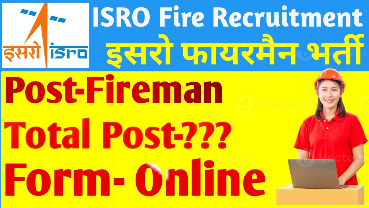 ISRO Fireman Recruitment -2024 || By- B.D Sir NNL