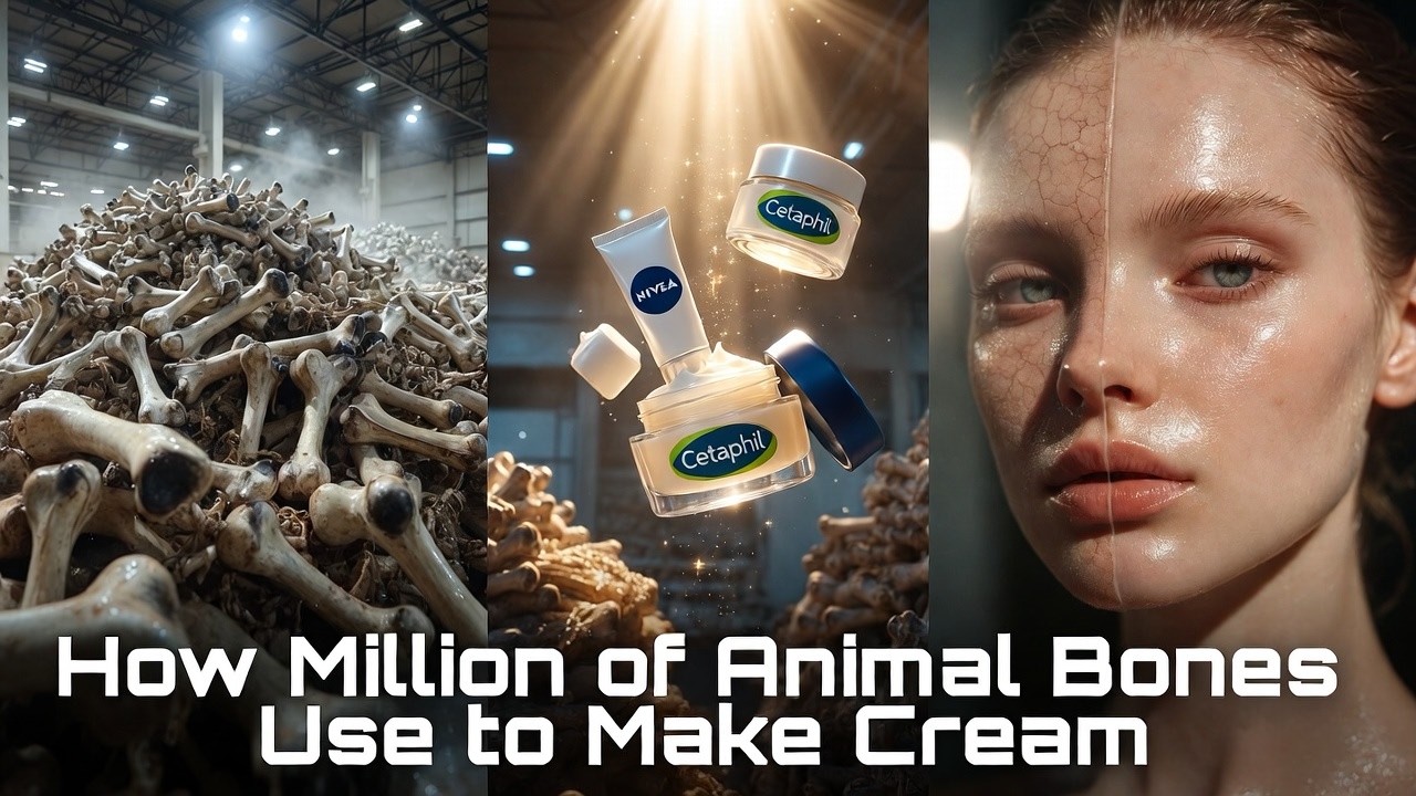 How Animal Bones Are Used to Make Cream — Inside the Cosmetic Factory