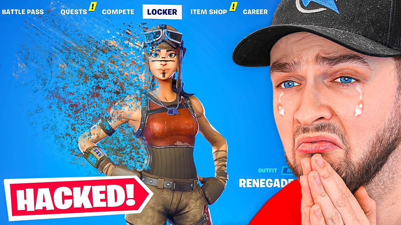 Мой аккаунт Fortnite был взломан...