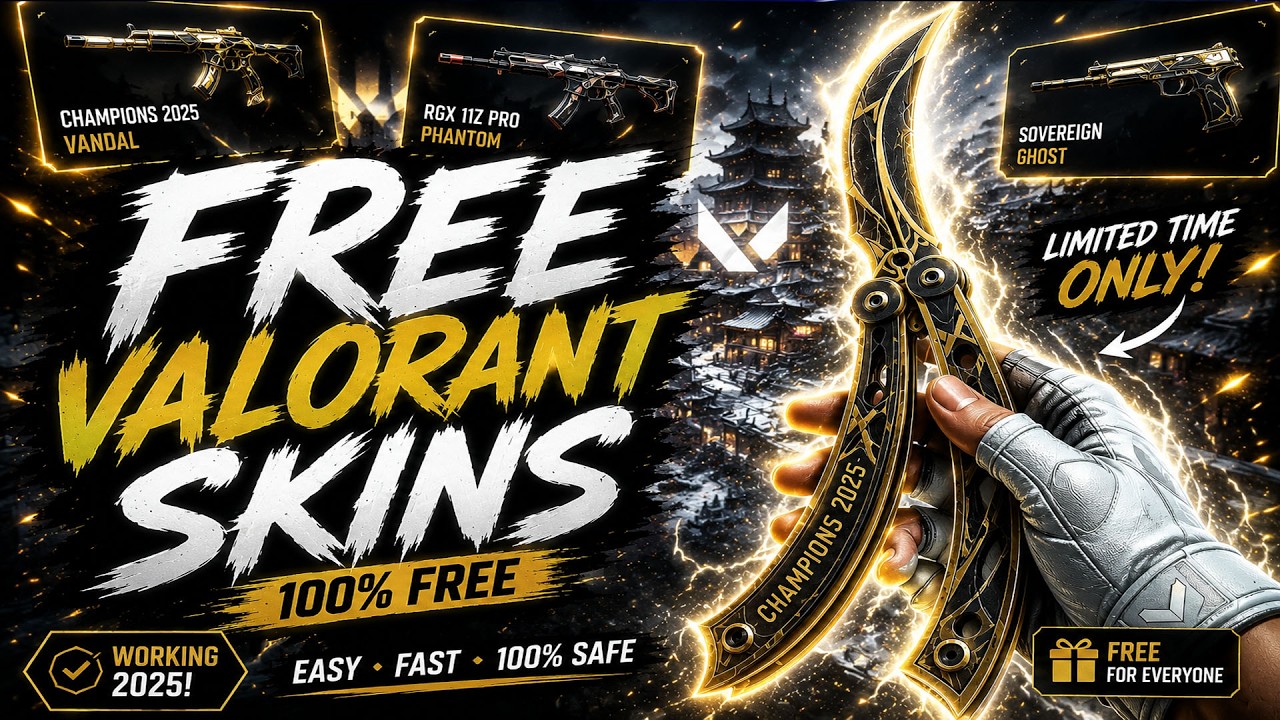 HOW TO GET FREE VALORANT SKINS | RIOT WON'T TELL YOU THIS