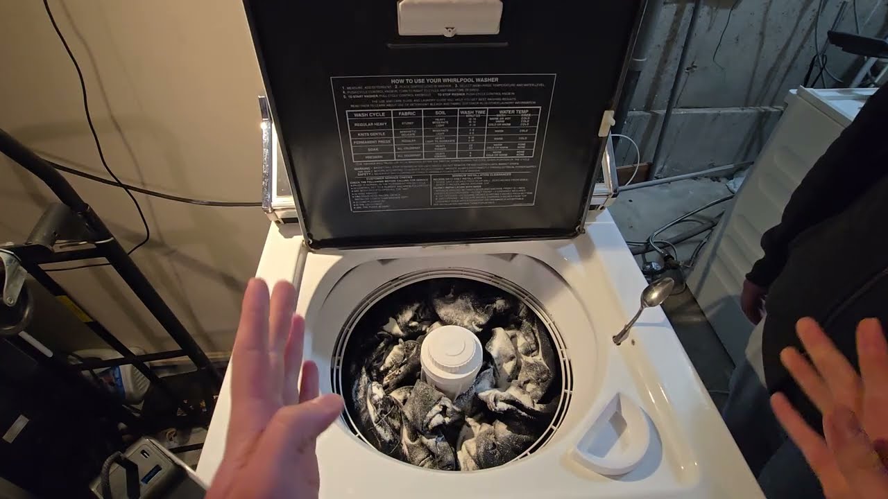 Whirlpool Design2000: Интенсивный цикл стирки (полный цикл)
