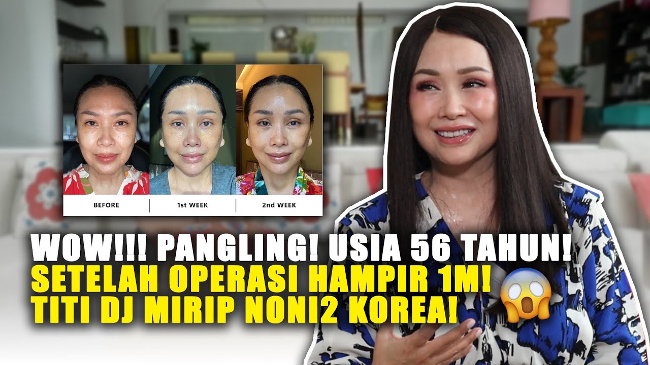 WOW!🙀MAKEOVER WAJAH BARU 1M TITI DJ! PANGLING!